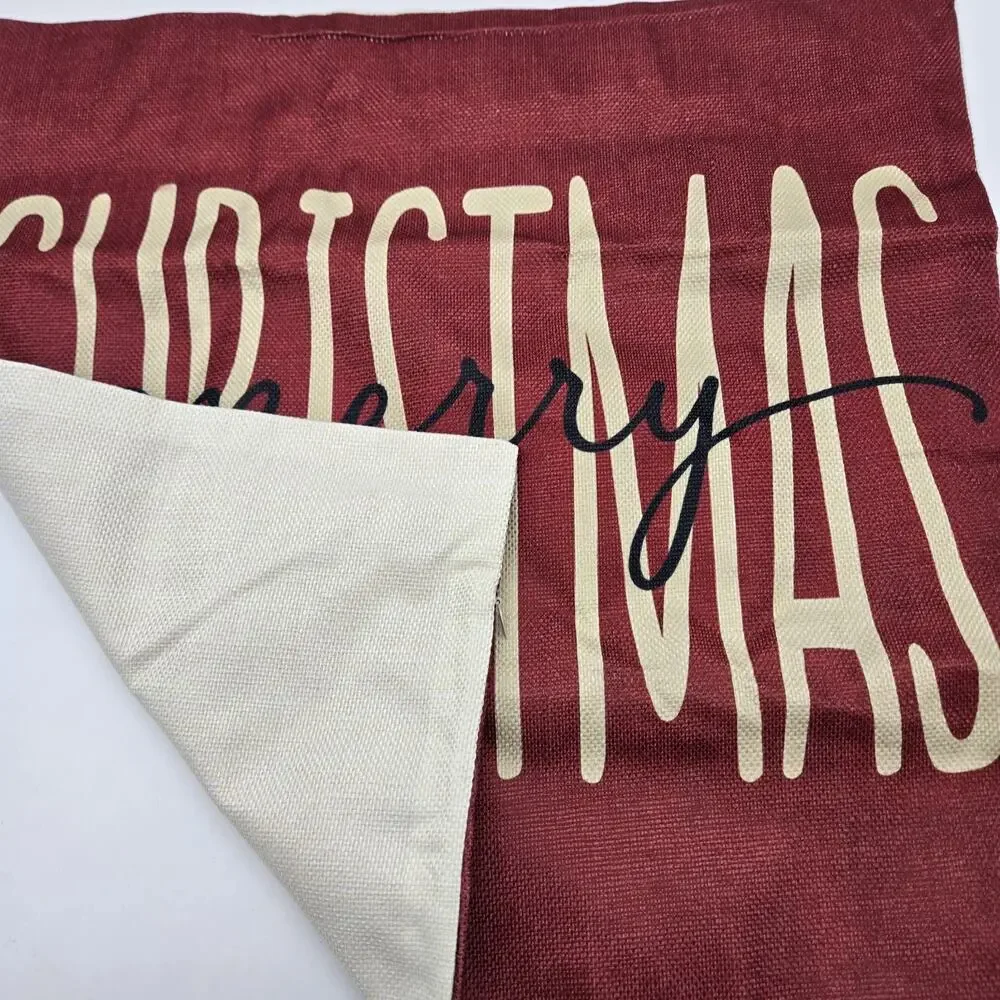 FARMHOUSE HOLIDAY Pillow Covers 17×17